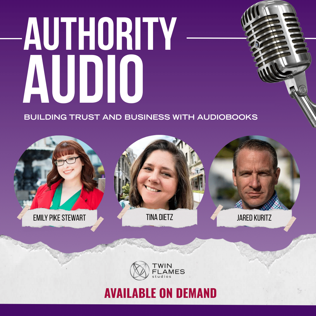 Authority Audio building trust and business with audiobooks, on demand author expert panel square image