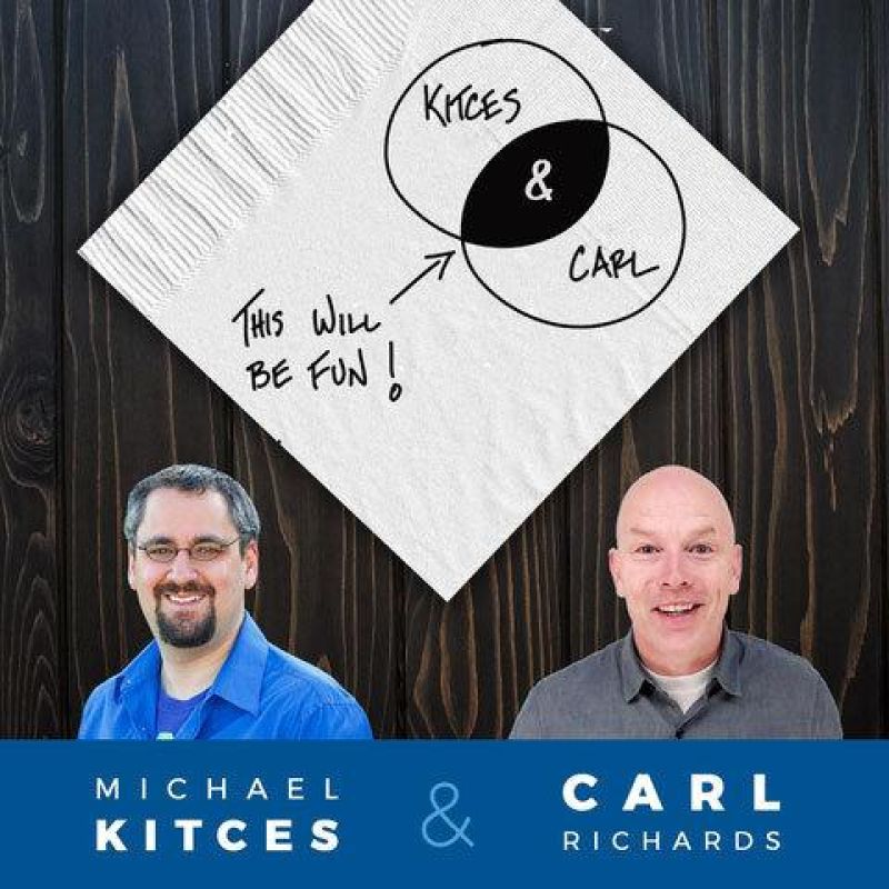 Kitces and Carl Podcast logo