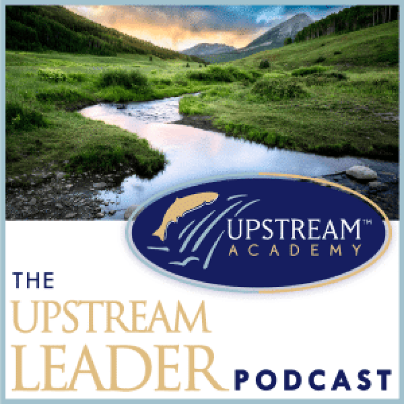 The Upstream leader Podcast logo
